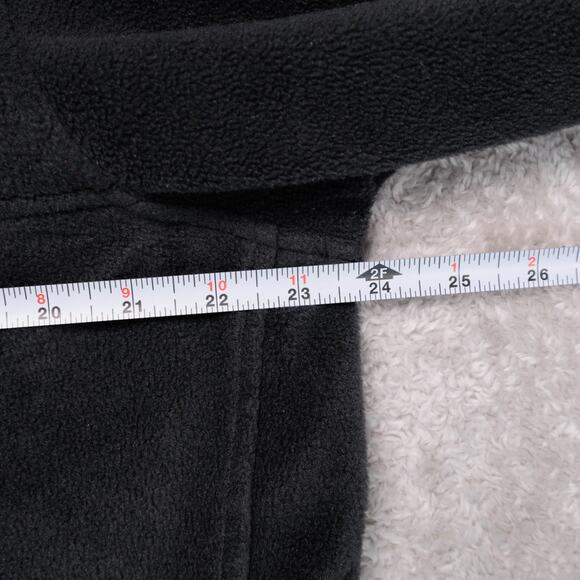 Columbia Steens Mountain Half Zip Black Fleece Mock Neck Pullover Mens Size L - Picture 4 of 12